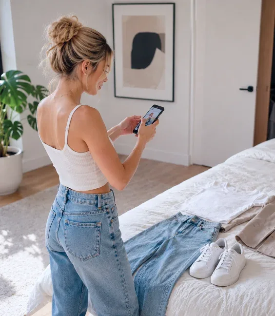 Macgie building an outfit from your own clothes